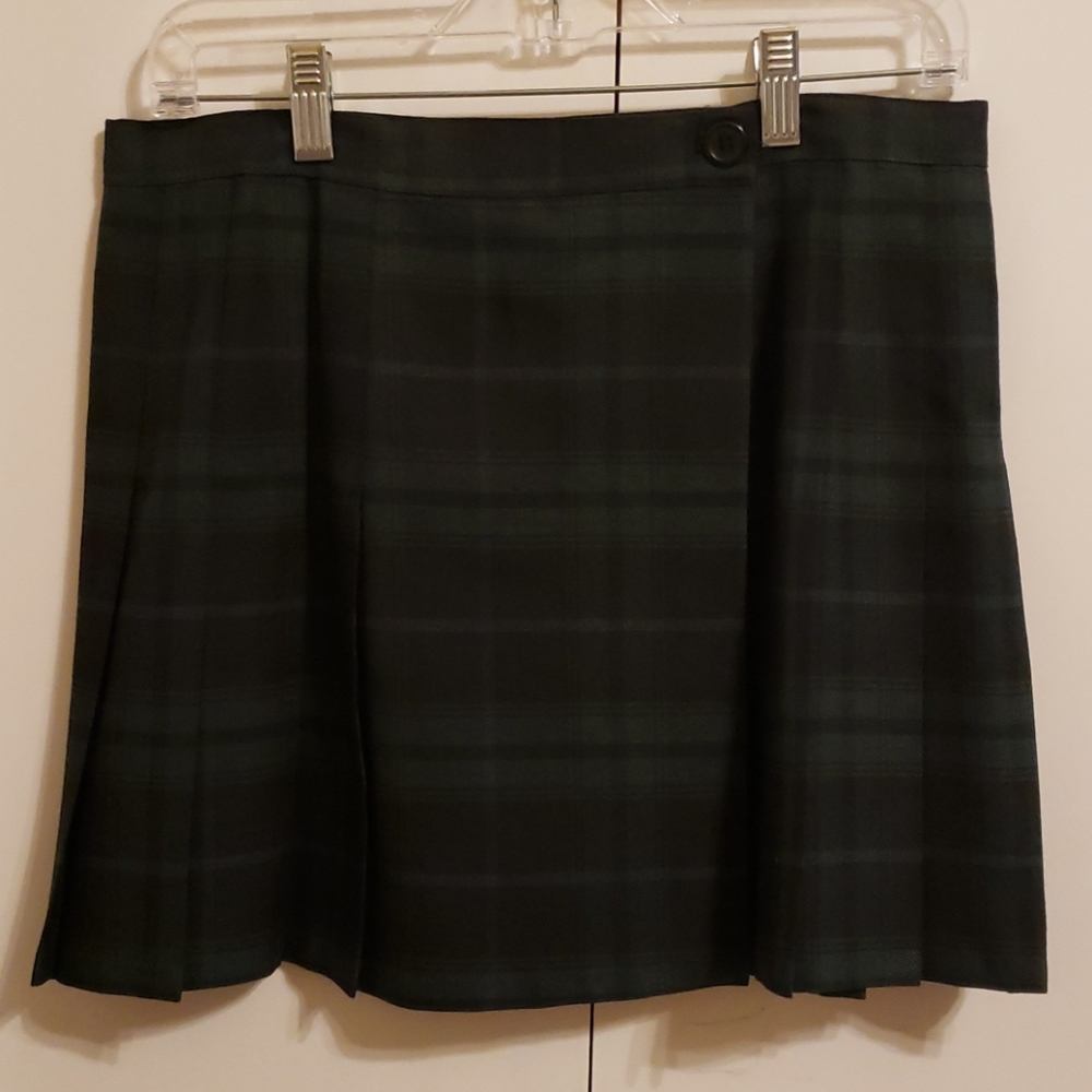 Plaid Uniform Skirt